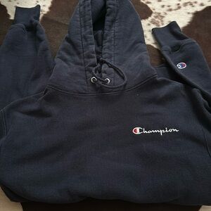 Men’s Navy Champion Hoodie